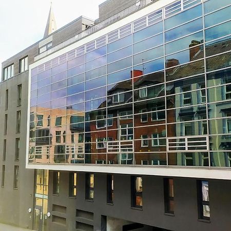 Moderne City Apartments im Stadtzentrum Kiel Exterior foto